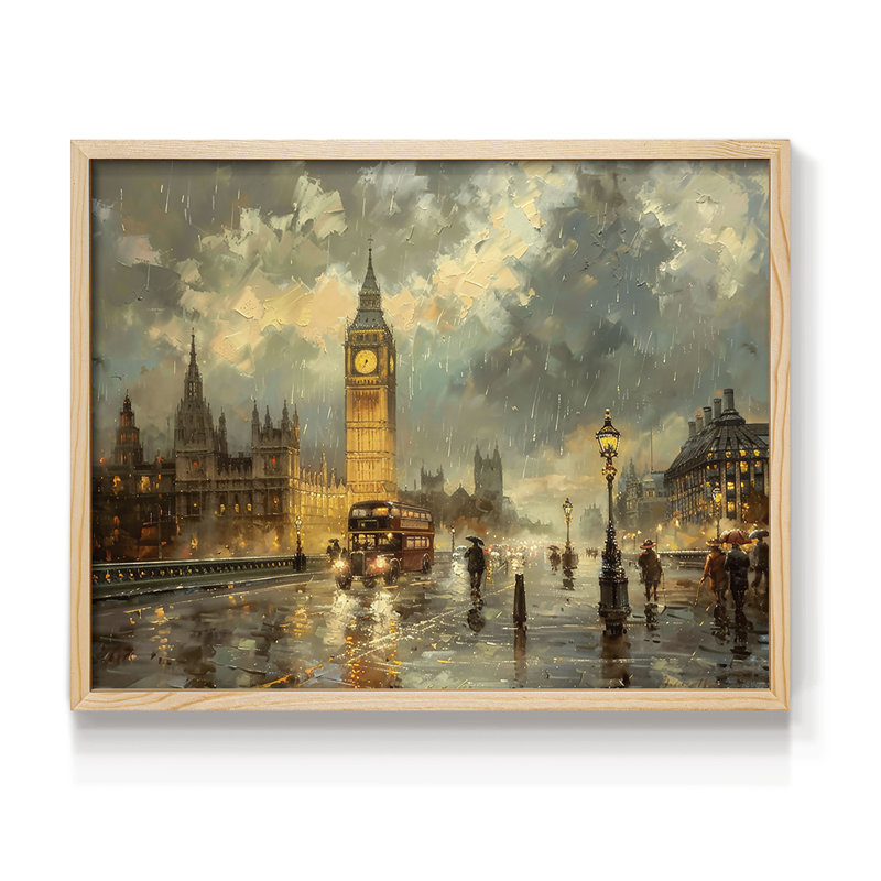 Landscape Series-CXLI -Framed Print - Restickable