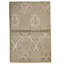 Patchwork Area Rug in Gold