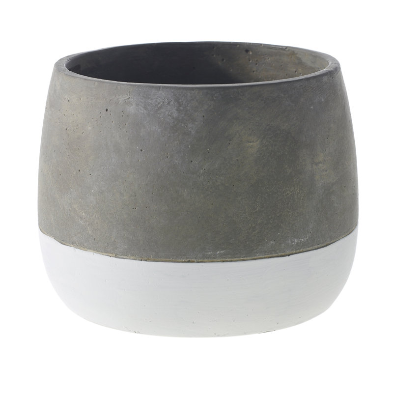 Almyra Handmade Pot Planter, 6" H x 8" W x 8" D