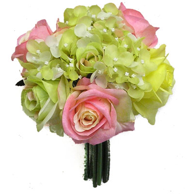 Pièce maîtresse de rose artificiel 12 tiges