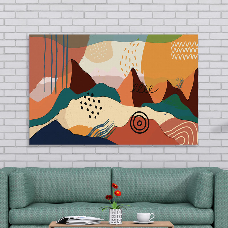 " Our Land 210 " Painting Print, 32" H x 48" W x 1.5" D