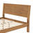 Mid-Century Modern Design Solid Rubberwood Bed Frame, No-Tool Quick Assembly Mortise And Tenon Structure-1848643980-1848643971