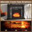 Mikiya Electric Fireplace with Mantel-75846718