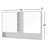 Maisie 46'' W 30'' H Surface Framed Medicine Cabinet Mirror 7 Fixed-387792868