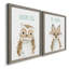 «Dream Big Owl», ensemble de 2 reproductions d'art sur toile-597983954-597983955
