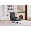 Mira Reclining Swivel Chair and Footstool -1536143129