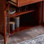 Buffet en bois massif brun noisette