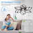 25.5In Ceiling Fan With Lights, Remote Control 3 Color Temperatures,6 Gear Wind Speed Fan Light