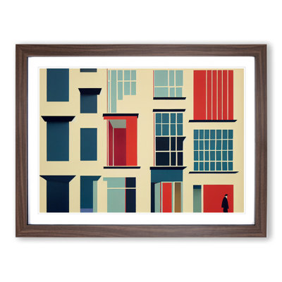 Bauhaus Architecture Vol.2 Abstract - Single Picture Frame Print