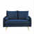 Polyester bleu foncé
