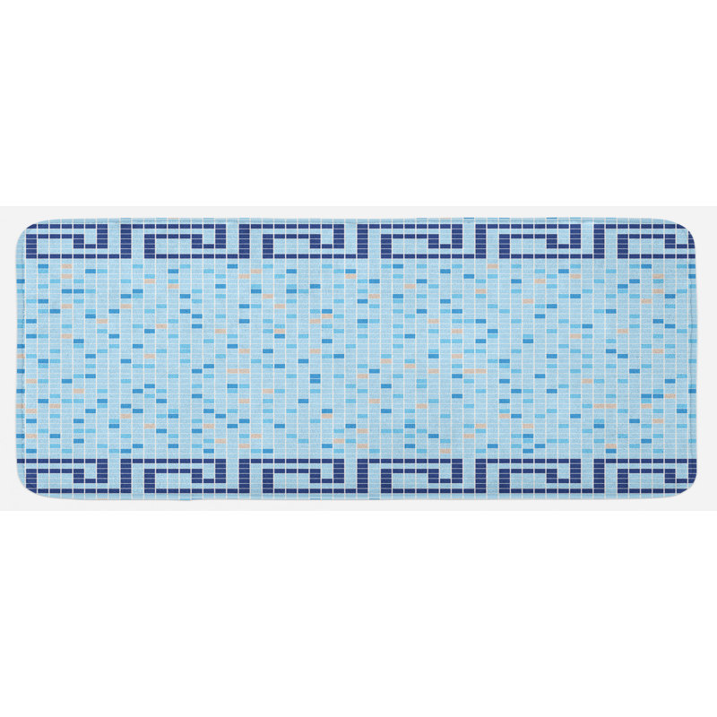 Cottage / Country Mixed Synthetic Kitchen Mat