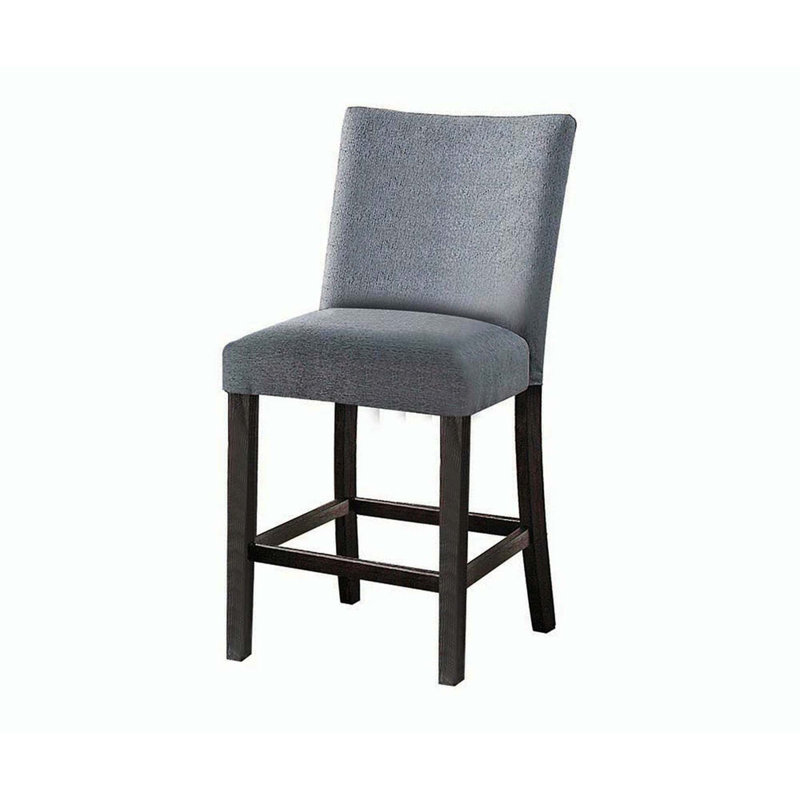 Chaise à hauteur de comptoir en tissu Yelena (ensemble de 2)
