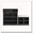 Shoe Cabinets Bench, 2 Doors and 3-Tier Adjustable Shelves-2040107109