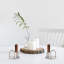 Ensemble de 2 porte-bougies en céramique Elise-758378517