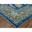 12'1"x14'10" Blue Oushak Weave Hand Knotted 100% Wool Oversized Rug 54F15DD5B30B4BA19B30D7648571F538