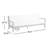 Carenen Outdoor Solid Teak Wood 3-Person Sofa with Cushions