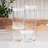 Libbey Stacking Cylinder 4 Piece Assorted Glass Jar Set With Lids