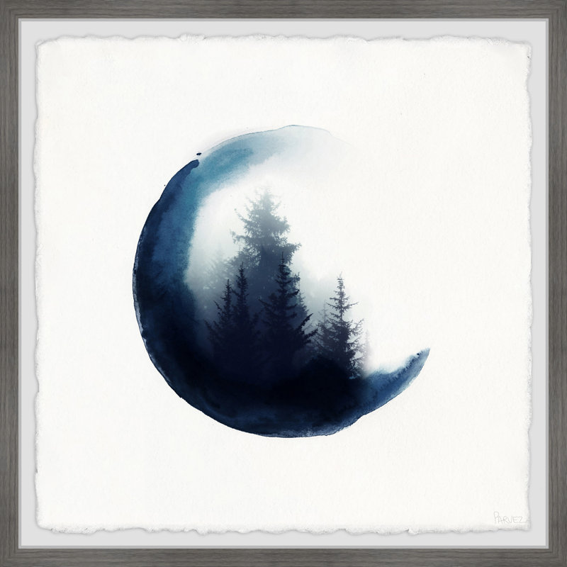 «Clouded Forest», reproduction encadrée, H 32 po x l 32 po x P 1,5 po