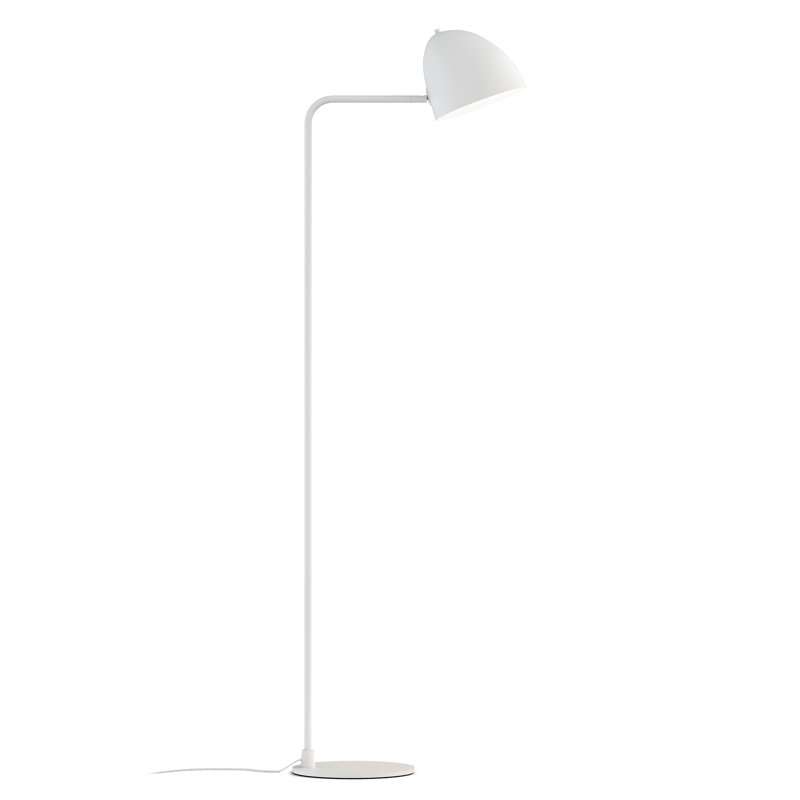 Grandstaff 157cm Arched Floor Lamp, White