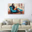 Portrait abstrait, art mural sur toile, ensemble de 1-1373711942-1373711941