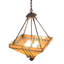 Luminaire suspendu bol 4 lumières unique Matney