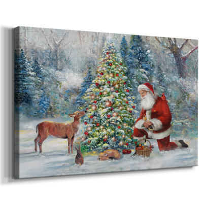 Christmas Holiday Art III- Gallery Wrapped Canvas-XIV