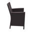 Chaise de patio avec coussins Tomosuke-27277085