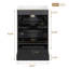 Meuble-lavabo de 20 po avec lavabo en céramique, porte à fermeture en douceur, tablette ajustable en forme de U, tiroir de compartiment et support de porte-367734715