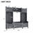 Taneiqua Hall Tree 78.7'' Wide with Bench 4-in-1 hall tree a hanging entrance shelf, a storage rack, 7 hangers and 4 lockers-213582140