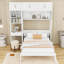 Lit escamotable en bois avec bureau, tablettes de rangement et armoire supérieure-1487678137-1487678135