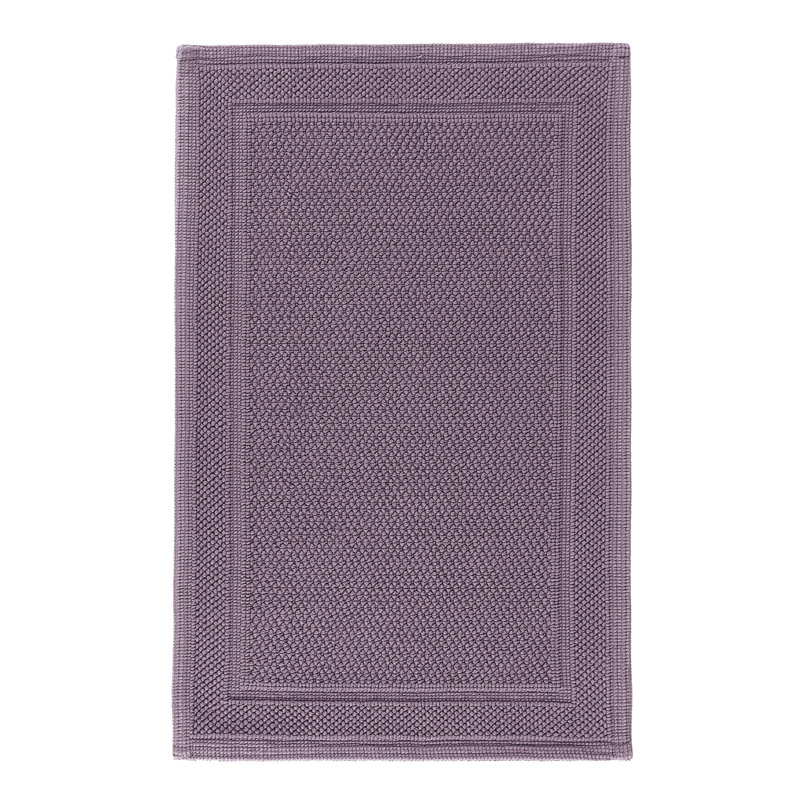 Bee Waffle Bath Rug, 20" W x 31" L, Lavander