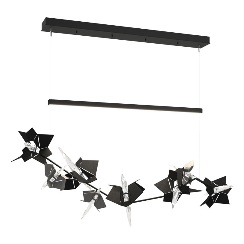 Luminaire suspendu pour îlot de cuisine Belladonna, Fer naturel, Argenté
