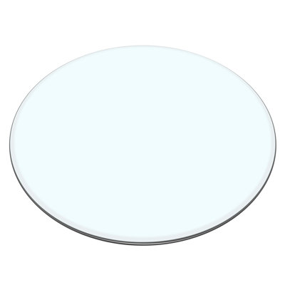 Tempered Glass Table Top Round Transparent Table Surface Round Glass Table Top Round Glass Sheet.