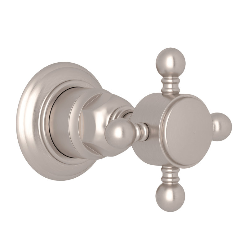 Country Rohl Trim For Volume Control And Diverter, Satin Nickel