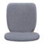 Chaises en tissu, ensemble de 2