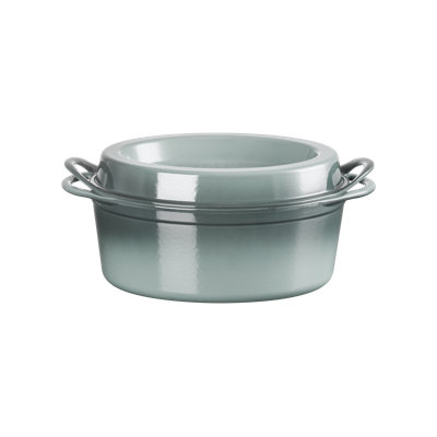 Le Creuset Enameled Cast Iron Traditional Oval Doufeu , 7.25 Qt. - Oyster