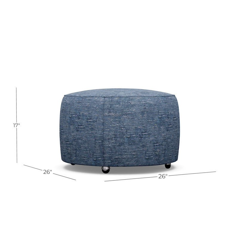 Bruno Round Ottoman, 9637-51
