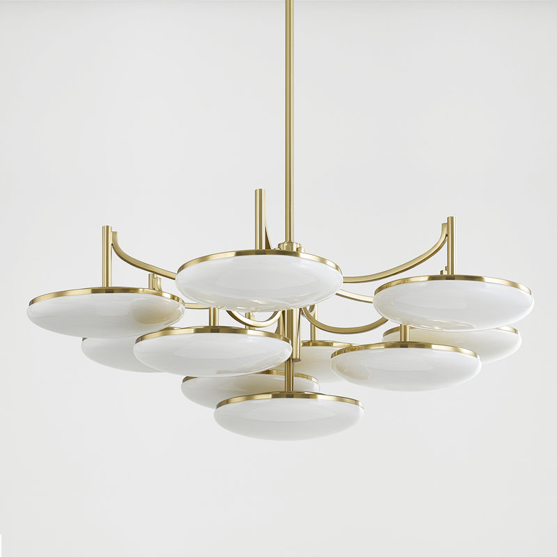 Bregman 10 Light Chandelier