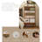 Retro Nut-Brown Solid Wood Accent Cabinet