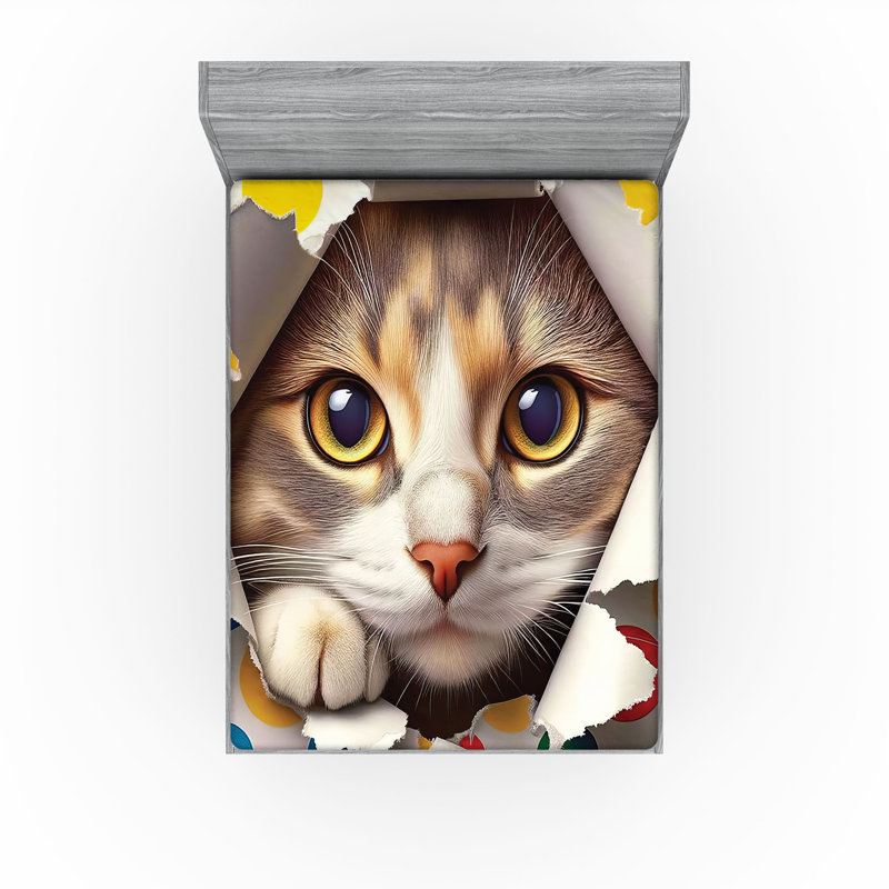 Microfiber Fitted Sheet, Queen