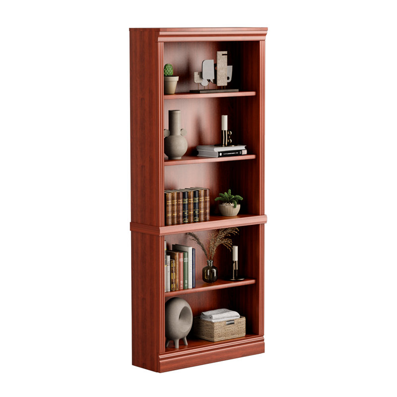 Anotidaishe Bookcase, Cherry Red