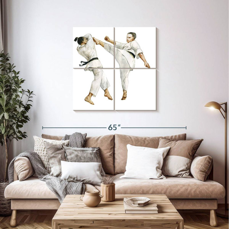 Sireci Karate, 38" H x 38" W