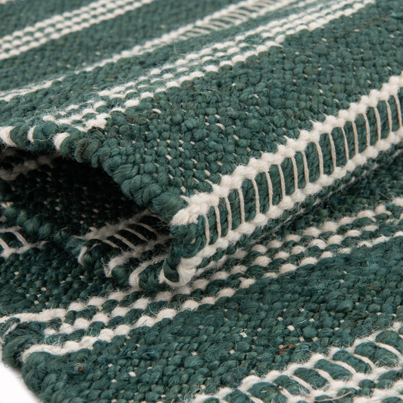 Aurimas Striped Indoor Rug, Rectangle 5'1" x 8'