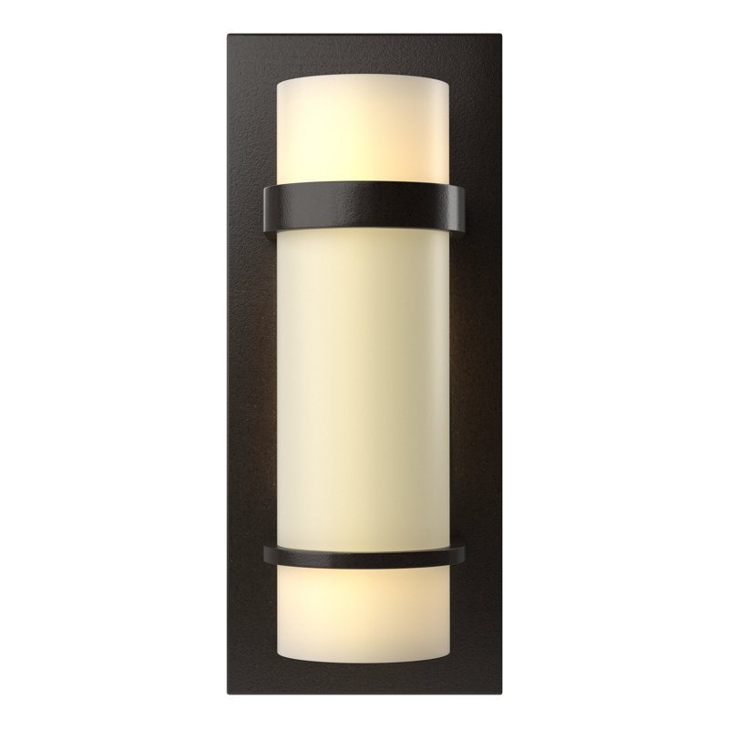 Banded 1 - Light Flush Mounted Scone, Oil Rubbed Bronze