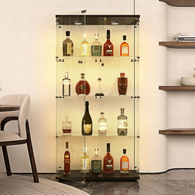 Tempered Glass Display Cabinet
