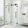 Winslow 46" W x 35" D x 74" H Sliding Frameless Shower Enclosure with 3/8  Clear Glass
