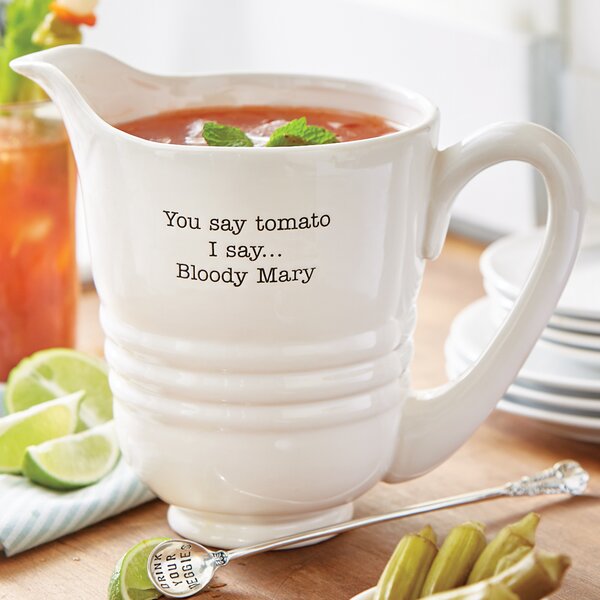 You Say Tomato I say Bloody Mary Stadium Cups- Set of 6