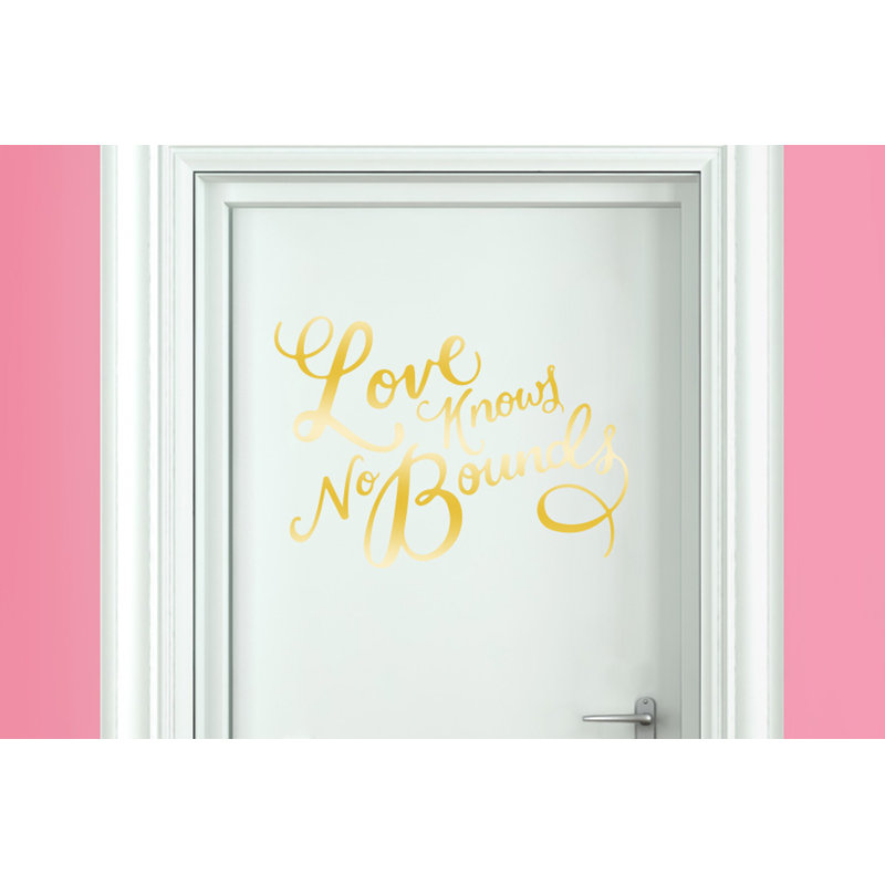 Wall Decal, Shiny Gold