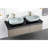 Blue Abs Lavatory Sink Basin - 24"X14" Oval, Above Counter Installation, , Fade-, Fast Water Drain Modern Oval Bathroom Vessel Abs, Scratch-, Impact-, Surface, Drainage