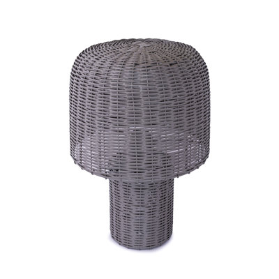 Paulding Iron Lamp Small Dark Gray